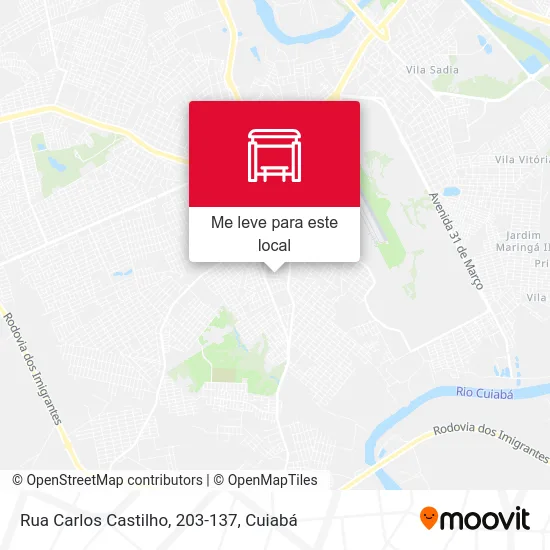 Rua Carlos Castilho, 203-137 mapa