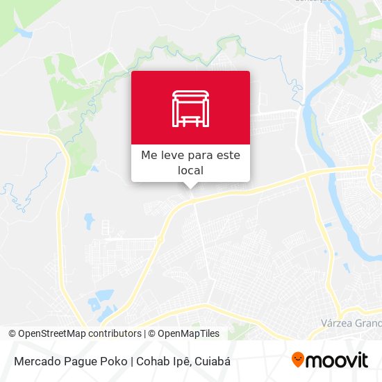 Mercado Pague Poko | Cohab Ipê mapa