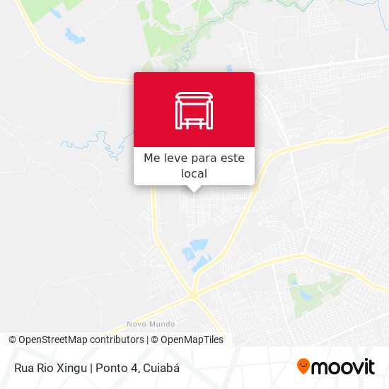 Rua Rio Xingu | Ponto 4 mapa