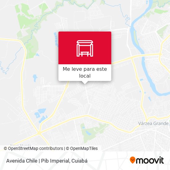 Avenida Chile | Pib Imperial mapa
