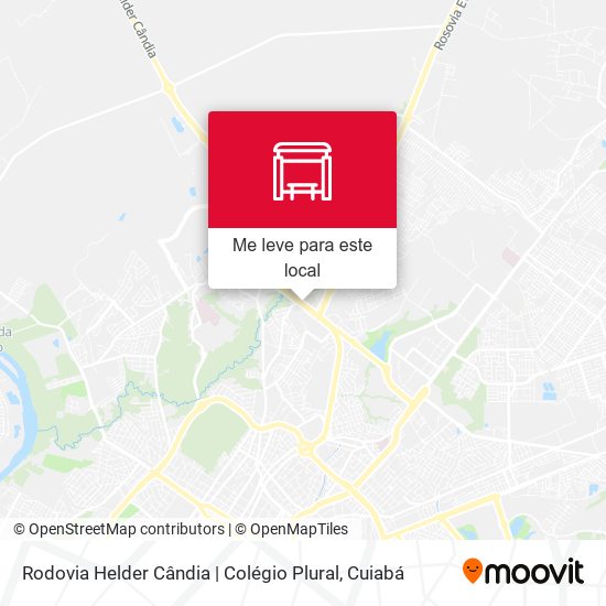 Rodovia Helder Cândia | Colégio Plural mapa