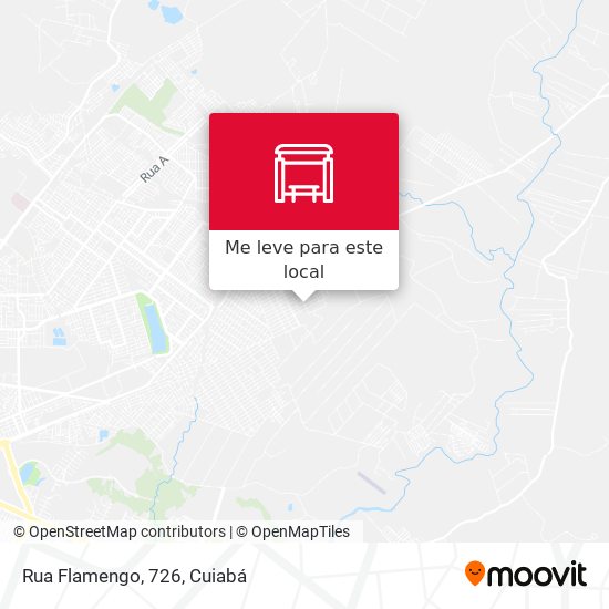 Rua Flamengo, 726 mapa