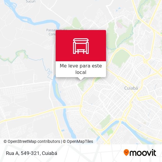 Rua A, 549-321 mapa
