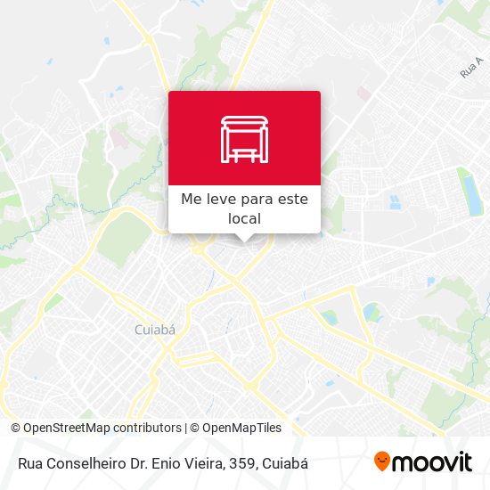 Rua Conselheiro Dr. Enio Vieira, 359 mapa