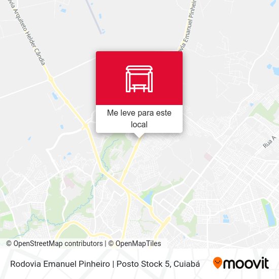 Rodovia Emanuel Pinheiro | Posto Stock 5 mapa