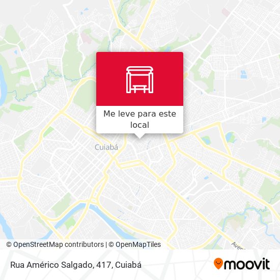 Rua Américo Salgado, 417 mapa
