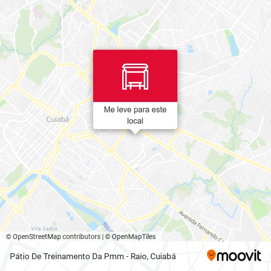 Pátio De Treinamento Da Pmm - Raio mapa