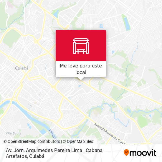 Av. Jorn. Arquimedes Pereira Lima | Cabana Artefatos mapa