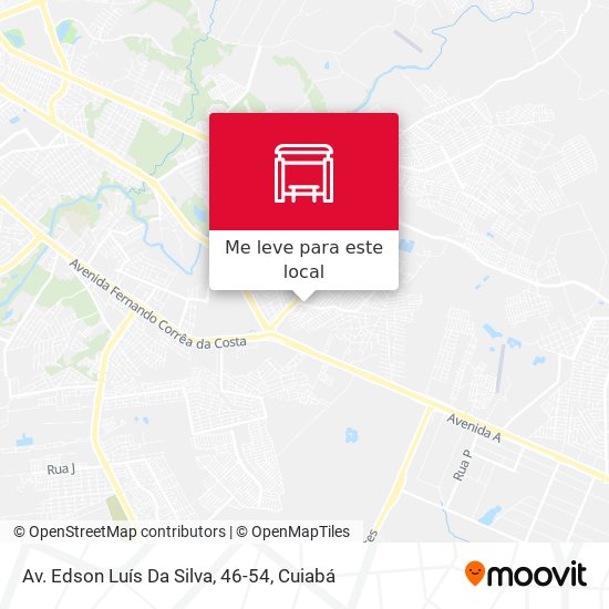 Av. Edson Luís Da Silva, 46-54 mapa