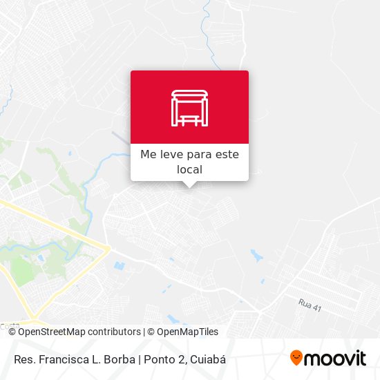 Res. Francisca L. Borba | Ponto 2 mapa