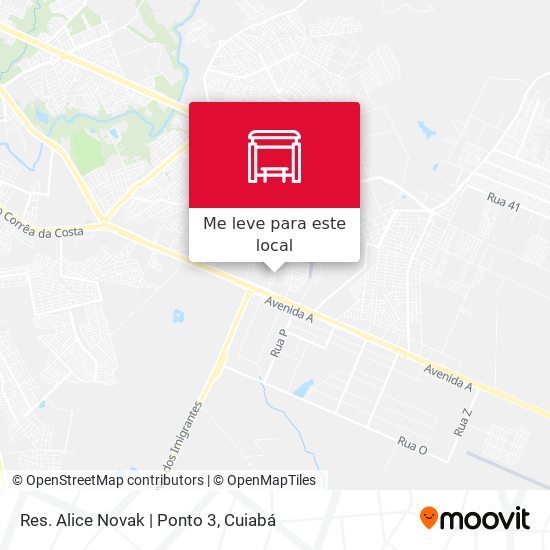 Res. Alice Novak | Ponto 3 mapa