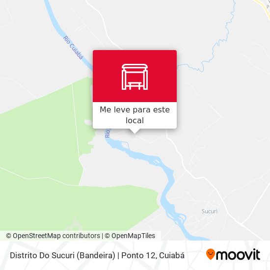Distrito Do Sucuri (Bandeira) | Ponto 12 mapa