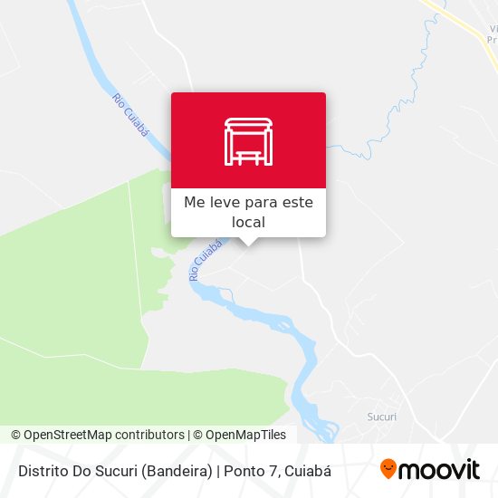 Distrito Do Sucuri (Bandeira) | Ponto 7 mapa