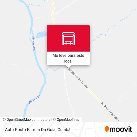 Auto Posto Estrela Da Guia mapa