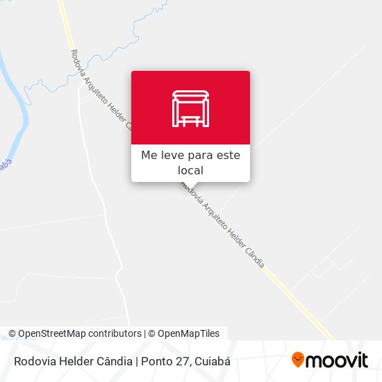 Rodovia Helder Cândia | Ponto 27 mapa