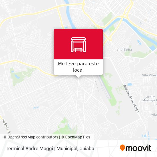 Terminal André Maggi | Municipal mapa