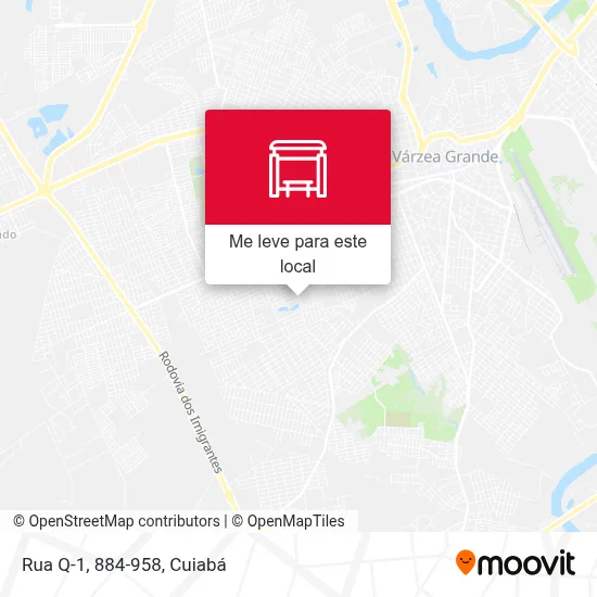 Rua Q-1, 884-958 mapa