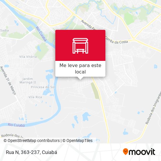 Rua N, 363-237 mapa