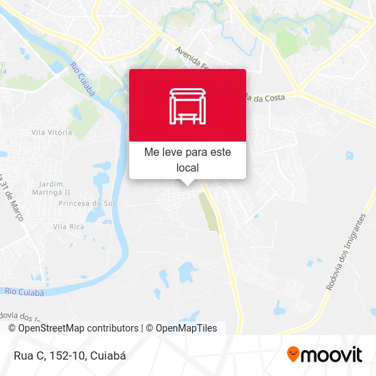 Rua C, 152-10 mapa