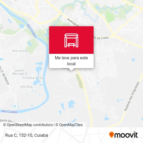 Rua C, 152-10 mapa