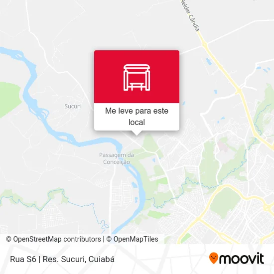 Rua S6 | Res. Sucuri mapa