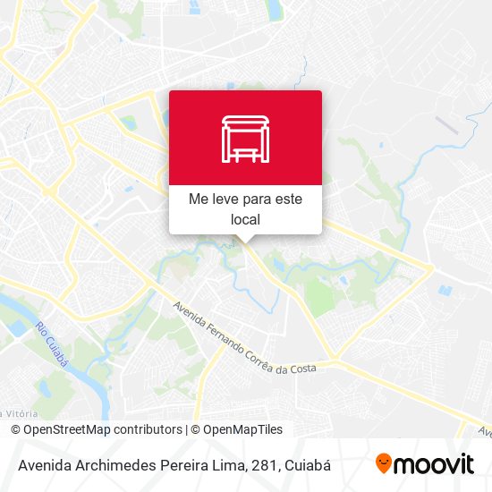 Avenida Archimedes Pereira Lima, 281 mapa