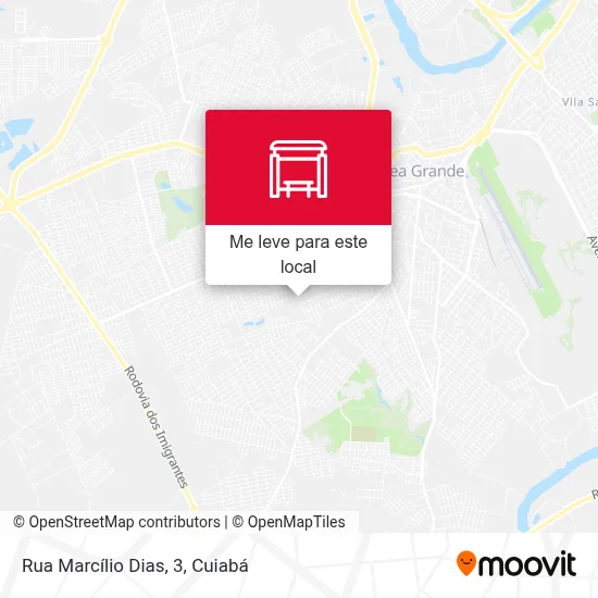 Rua Marcílio Dias, 3 mapa