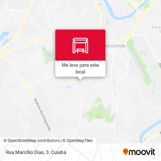 Rua Marcílio Dias, 3 mapa