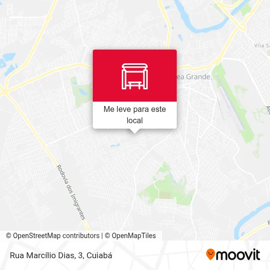 Rua Marcílio Dias, 3 mapa