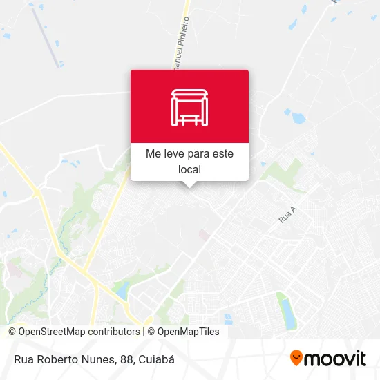 Rua Roberto Nunes, 88 mapa