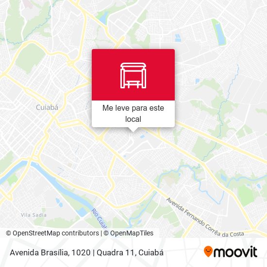 Avenida Brasília, 1020 | Quadra 11 mapa