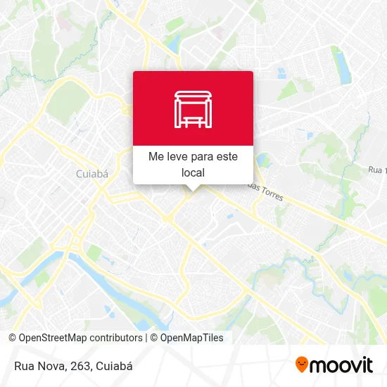 Rua Nova, 263 mapa