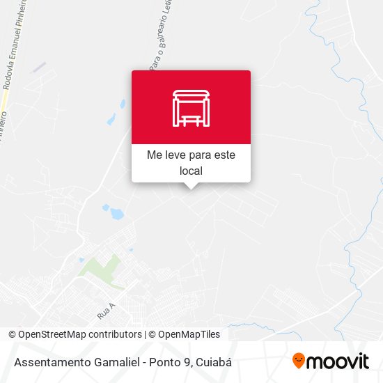 Assentamento Gamaliel - Ponto 9 mapa