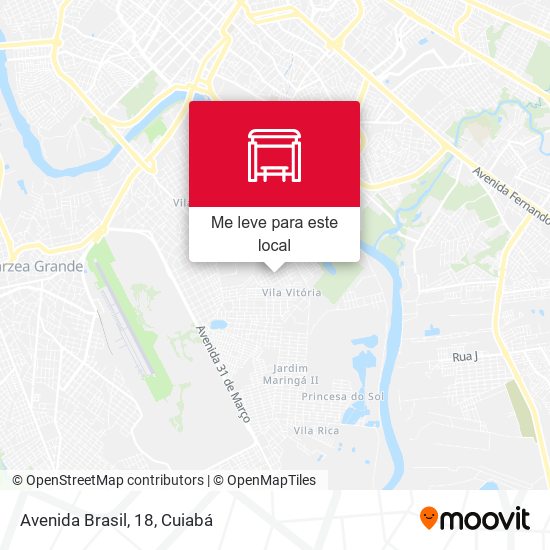 Avenida Brasil, 18 mapa