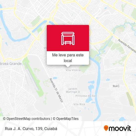 Rua J. A. Curvo, 139 mapa