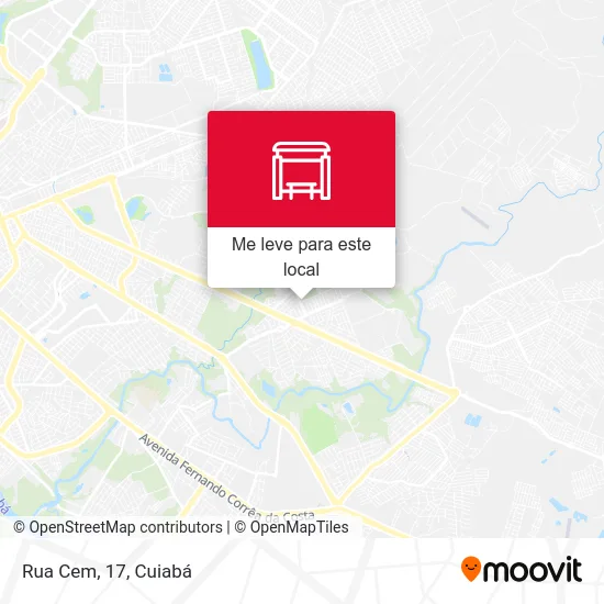 Rua Cem, 17 mapa
