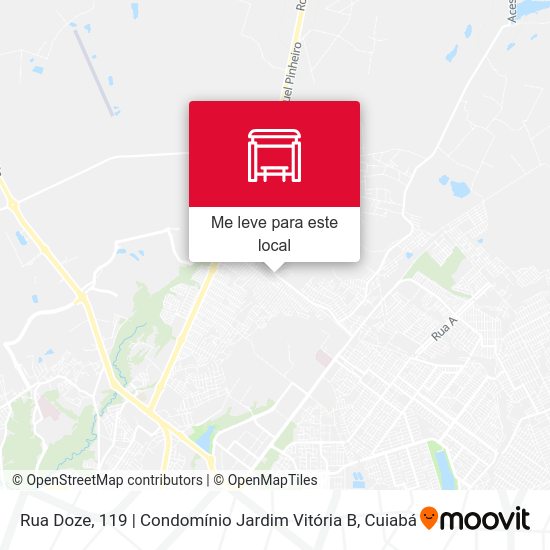 Rua Doze, 119 | Condomínio Jardim Vitória B mapa