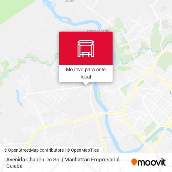 Avenida Chapéu Do Sol | Manhattan Empresarial mapa