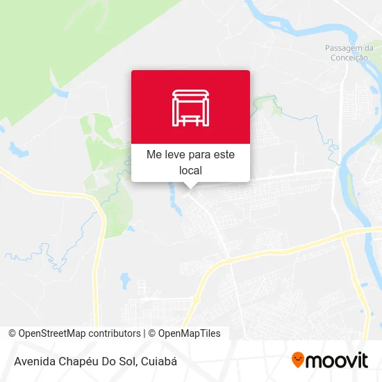 Avenida Chapéu Do Sol mapa