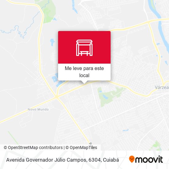 Avenida Governador Júlio Campos, 6304 mapa