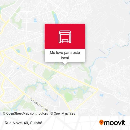 Rua Nove, 40 mapa