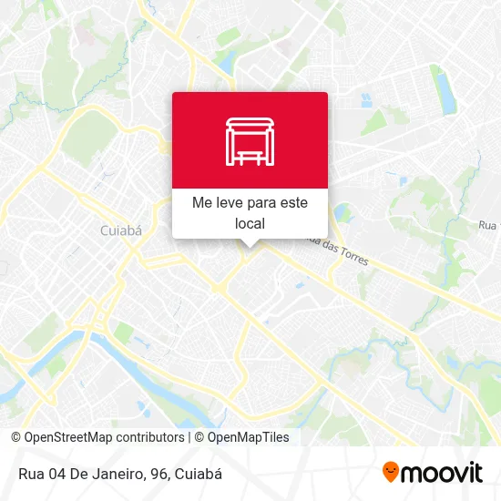Rua 04 De Janeiro, 96 mapa