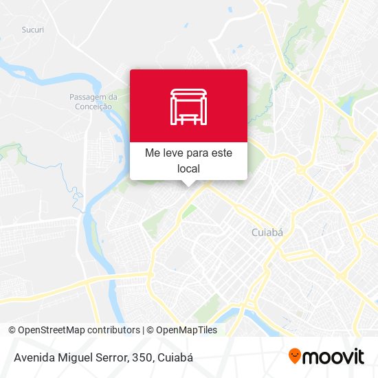 Avenida Miguel Serror, 350 mapa