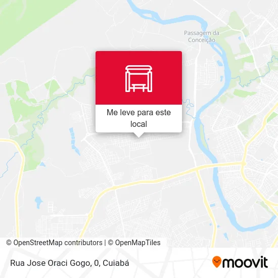 Rua Jose Oraci Gogo, 0 mapa