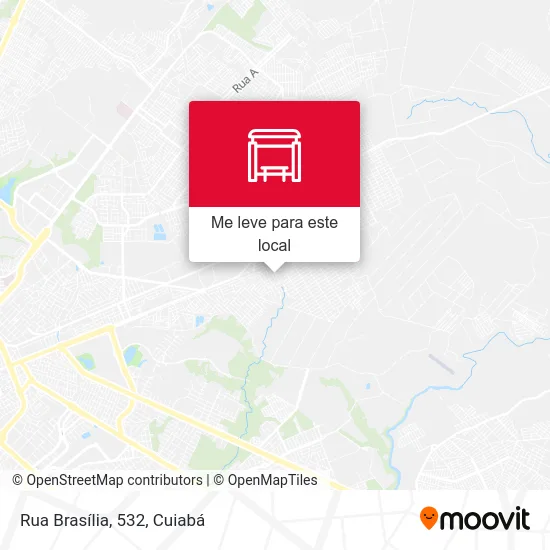 Rua Brasília, 532 mapa