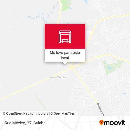 Rua México, 27 mapa