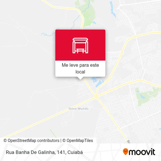 Rua Banha De Galinha, 141 mapa