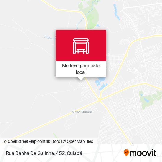 Rua Banha De Galinha, 452 mapa