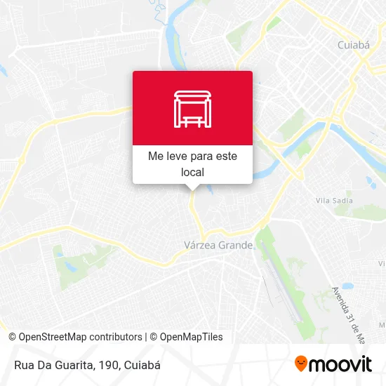 Rua Da Guarita, 190 mapa