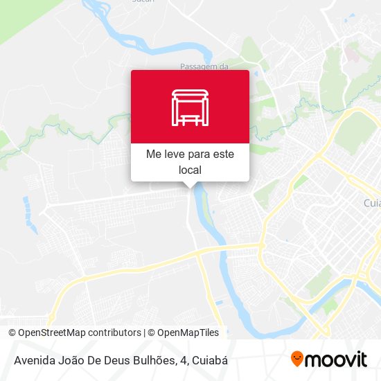 Avenida João De Deus Bulhões, 4 mapa